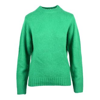 Aspesi Truien & Vesten, Dames, Groen, M, Wol, Maglione Girocollo