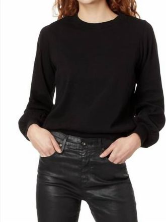 Michael Stars Mac Sweatshirt In Black