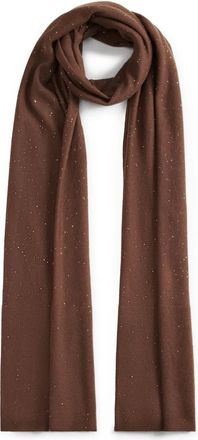 Fabiana Filippi Sciarpa a coste - Marrone