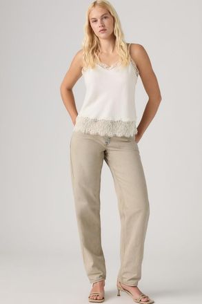 Levi's Vaqueros rectos bajos - Mujer - 24X31 - Crema / New Hire