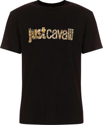 Just Cavalli T-shirts en Polos - Heren - T-shirts - Zwart - M - Tops
