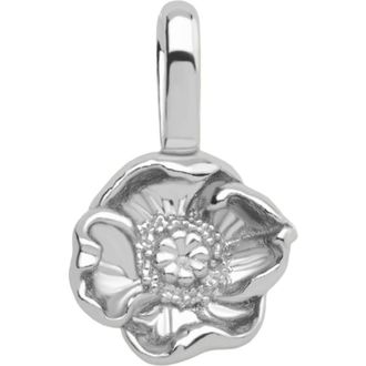 Made by Mary August Birth Flower Charm in Silver at Nordstrom