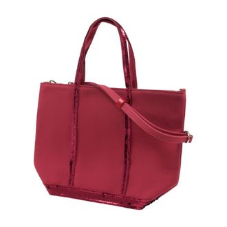 Vanessa Bruno Shopping Tote Bag - Burgundy