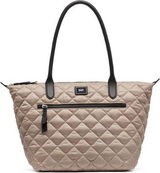 DKNY Lyla Large Shopper in Light Khaki at Nordstrom