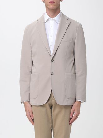 Manuel Ritz Jacket Men color Beige