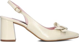 Notre-V Elegante Slingbacks 2621Cl - Dames - Pumps - Beige - 41 EU - Leer - Schoenen