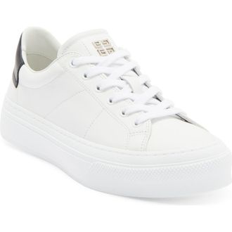 Givenchy City Platform Sneaker in White Black at Nordstrom Rack, Size 5Us / 36Eu