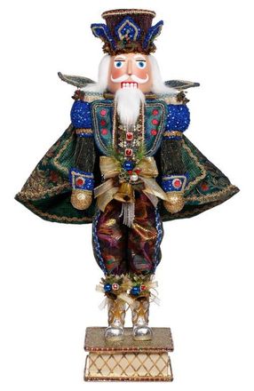 Mark Roberts Peacock Nutcracker, Medium in Royal Blue at Nordstrom