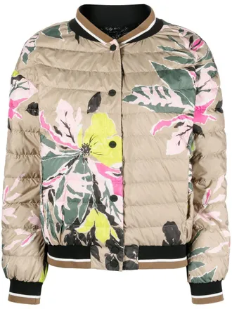 Herno Gewatteerd bomberjack - Beige