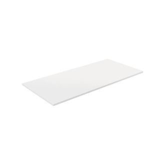 Saniclass Tops Topblad - 100x1.5x46cm - mat wit