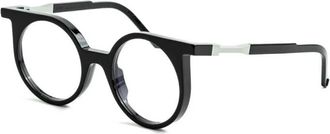 Vava Wl 0057 Black Eyeglasses - unisex - Brillen - Zwart - 49 MM - Accessoires