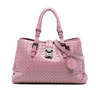 Bottega Veneta Pre-owned Bottega Veneta Small Nappa Intrecciato Roma Satchel Ladies 1FKY0MDTOLYV1LZD