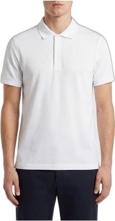 Fay Katoenen polo - Heren - Tops - Wit - Maat: 2XL Katoen