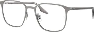 Ray-Ban Demo Square Unisex Eyeglasses RX6512 2553 52