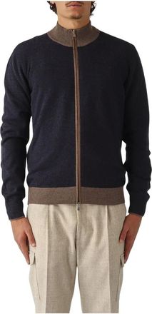 Gran Sasso Heren, Truien, Blauw, Maat: 3XL Wol