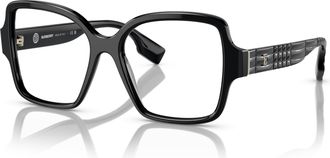 Burberry Demo Square Ladies Eyeglasses BE2374 3001 54