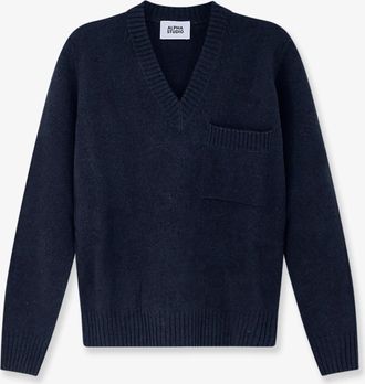 Alpha Studio Maglia in lana vergine e cashmere - ALPHA-STUDIO - gender_Man