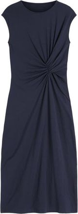 Boden Delilah Twist Midi Dress in Navy at Nordstrom, Size 10