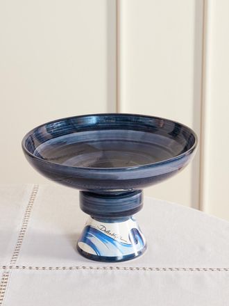 Dolce & Gabbana Ciotola In Porcellana Dipinta - Blu