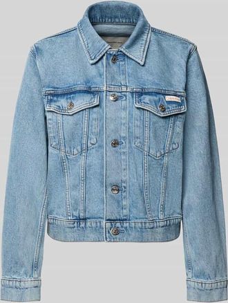 Calvin Klein Jeans Regular Fit Jeansjacke mit Brusttaschen Modell Panama in Blau, Gr&ouml;&szlig;e XL