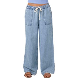 O'Neill Sevie Drawstring Jeans in Drifter at Nordstrom, Size X-Small