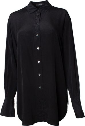 Joseph Black silk shirt