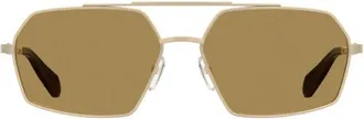 Moschino Mos210/S Sunglasses - unisex - Moschino - Sunglasses - Yellow - 60 MM - Accessories