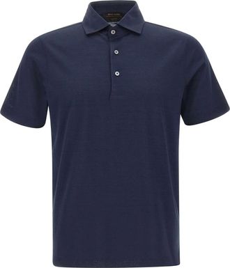 Gran Sasso Hombre, Camisetas, Azul, Talla: L