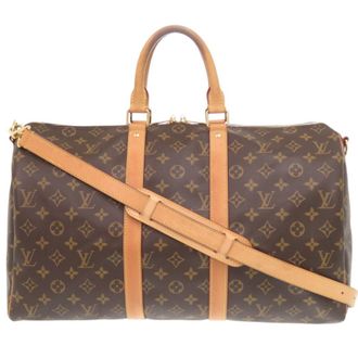 Louis Vuitton Brown Monogram Monogram Boston Bag (Pre-Owned)