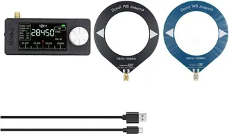 OEM Radio Port&aacute;til Si4732 10 Khz-180 Mhz Lsb, Radio De Bolsillo Usb Am Fm Multibandas Con Antena