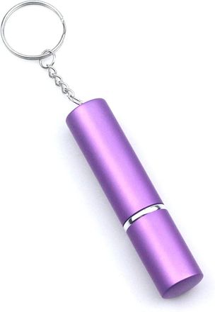 Generic Metal Perfumes Sample Bottle Keychain Metal Pendant Keyrings Car Bag Keyholder Women Men Kids Birthday Present