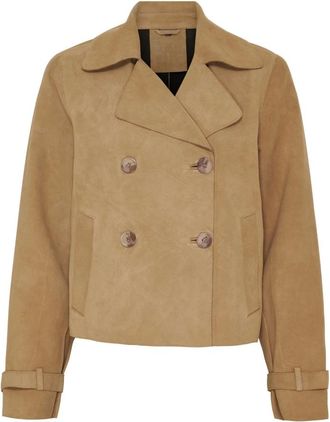 Notyz Trench corto - - Jackets - Donna - Marrone - L