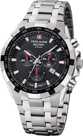 Swiss Alpine Military 7043.9237 Watch - Heren - Horloges - Grijs - ONE Size - Accessoires