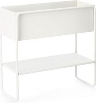 BIZZOTTO Bizzotto - Porta Fiore Madelyn Rettangolare per uso interno ed esterno. -50x22x63.5h / Bianco