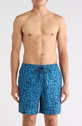 Billabong Grom Volley Swim Trunks in Real Teal at Nordstrom Rack, Size X-Large