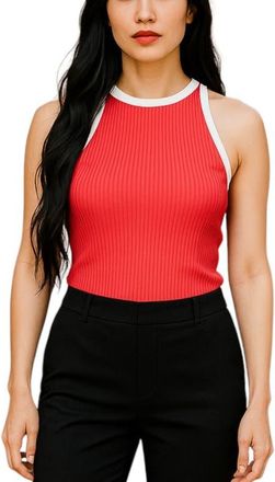Bishop + Young Candace Ribbed Sweater Tank in Lipstick at Nordstrom, Size X-Small
