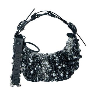Innerraum Mini Bags, female, Black, Size: ONE SIZE Object HM0 Small Pearls Handbag
