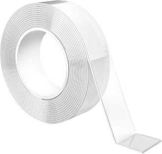 OEM Cinta Adhesiva De Doble Cara Ultrarresistente De 3 Metros De Largo Y 3 Cm De Ancho, Transparente, Lavable Y Reutilizable