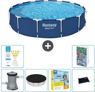 Bestway Piscina Bestway Steel Pro Redonda - 396x84 Cm - 7-piezas S234