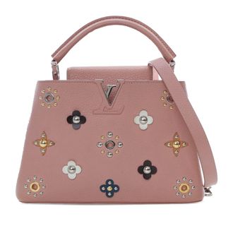 Louis Vuitton Capucines Bb Bloemenapplicatie