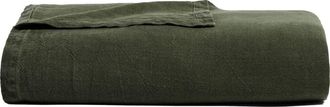 Parachute Vintaged Linen Bed Cover in Evergreen at Nordstrom, Size Full