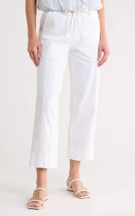 Democracy Ultra Skyrise Paperbag Pants in White at Nordstrom Rack, Size 10