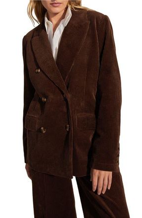 Favorite Daughter The Agnes Corduroy Blazer in Coffee at Nordstrom, Size Large