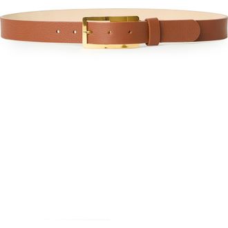 B-Low The Belt Charlie Leather Belt in Brandy Gold at Nordstrom Rack, Size Small