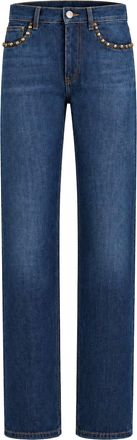 Etro STRAIGHT LEG JEANS WITH STUDS - Etro - Woman