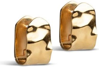 Enamel Copenhagen Enamel Copenhagen, Accessoires, Dames, Geel, ONE Size, Vintage Gouden Hoop Oorbellen