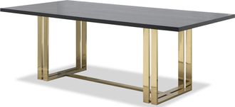 Liang and Eimil Design-Esstisch lennox 220 x 100 cm - Messing