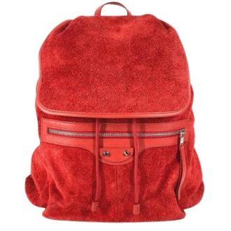 Balenciaga Pre-owned Backpacks, unisex, Red, Size: ONE SIZE Pre-owned Vintage Backpack
