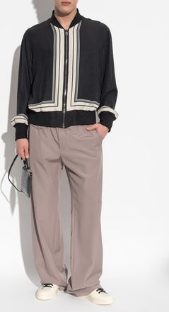 Dolce & Gabbana Wool Trousers, Mens, Pink