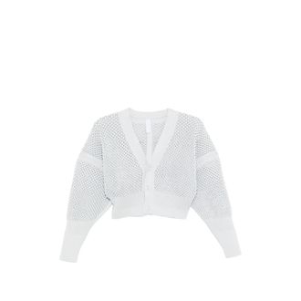 CFCL Lattice Cropped Cardigan